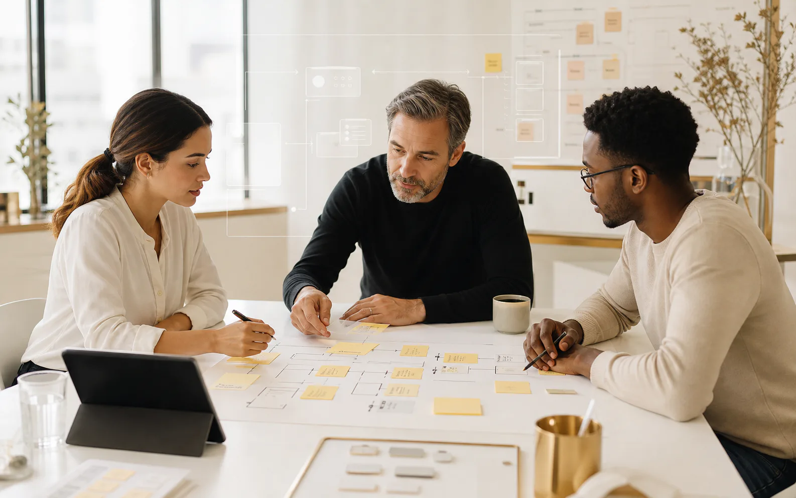 Product strategy and user experience planning workshop