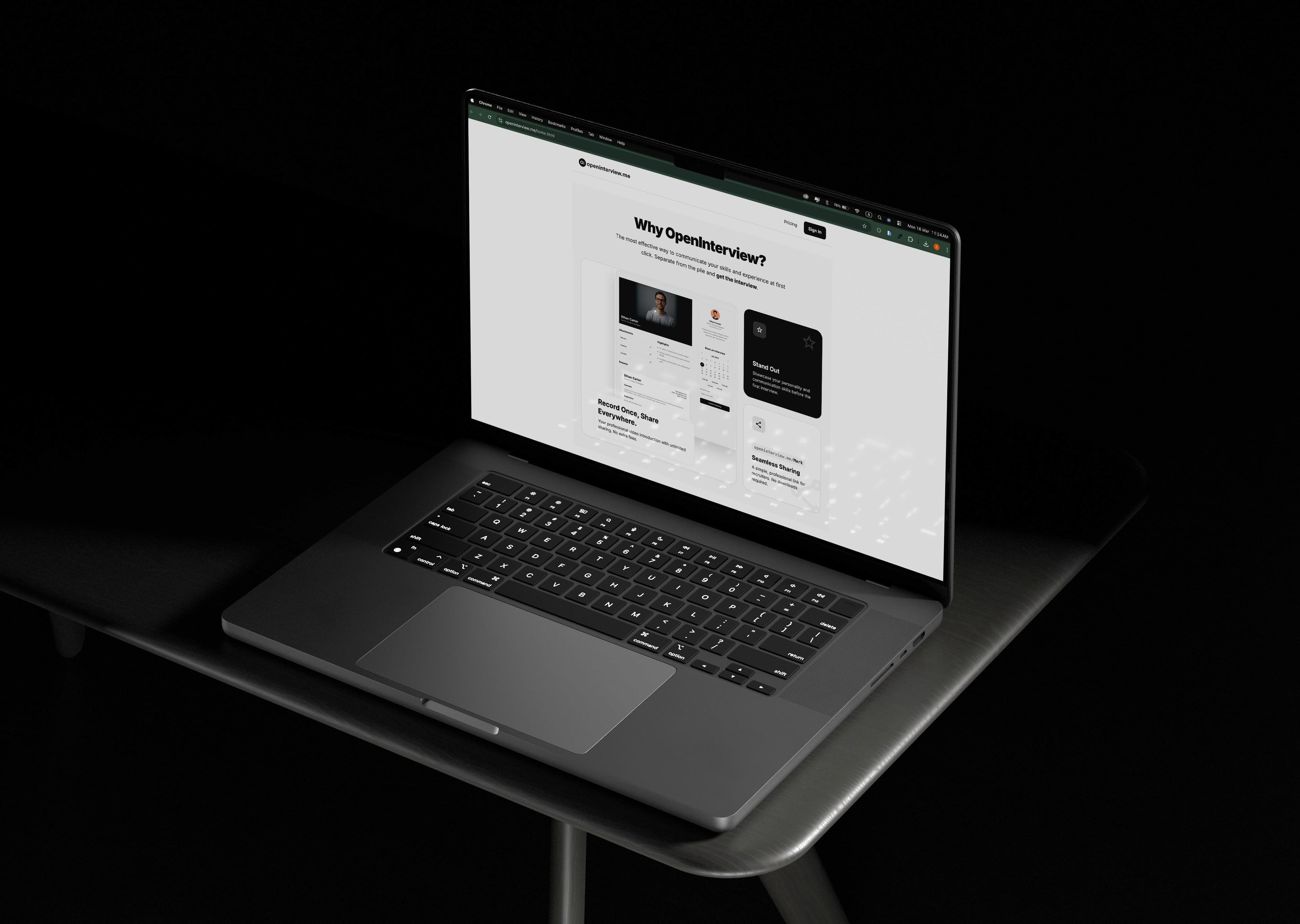 OpenInterview — Video Interview Platform