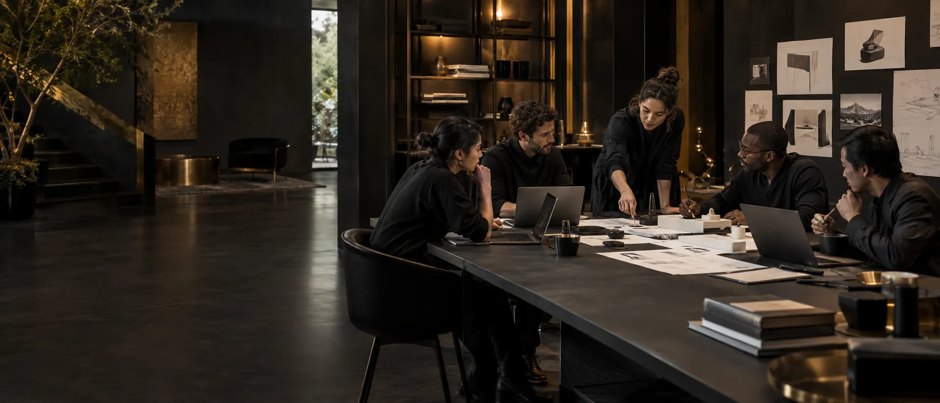 Barakode team collaborating in a product planning session